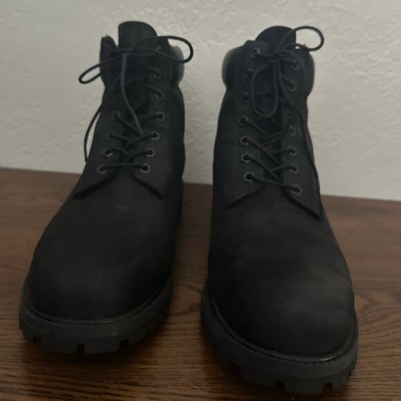 Timberland 10073 6-Inch Waterproof Boot Black Nubuck US 11 W Premium Leather main image 8